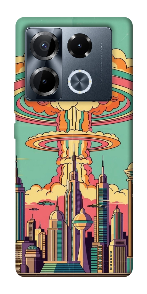Чехол Сolorful explosion для Infinix Note 40 Pro 4G