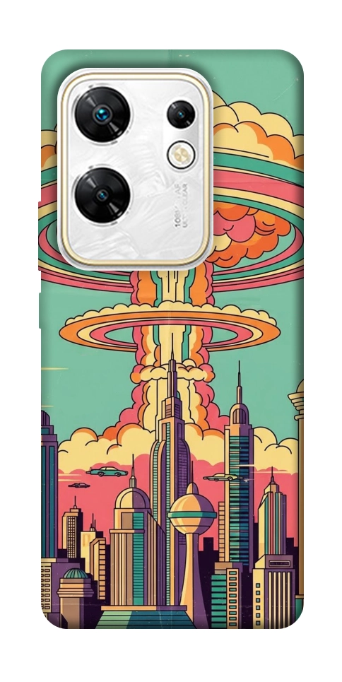 Чехол Сolorful explosion для Infinix Zero 30 4G