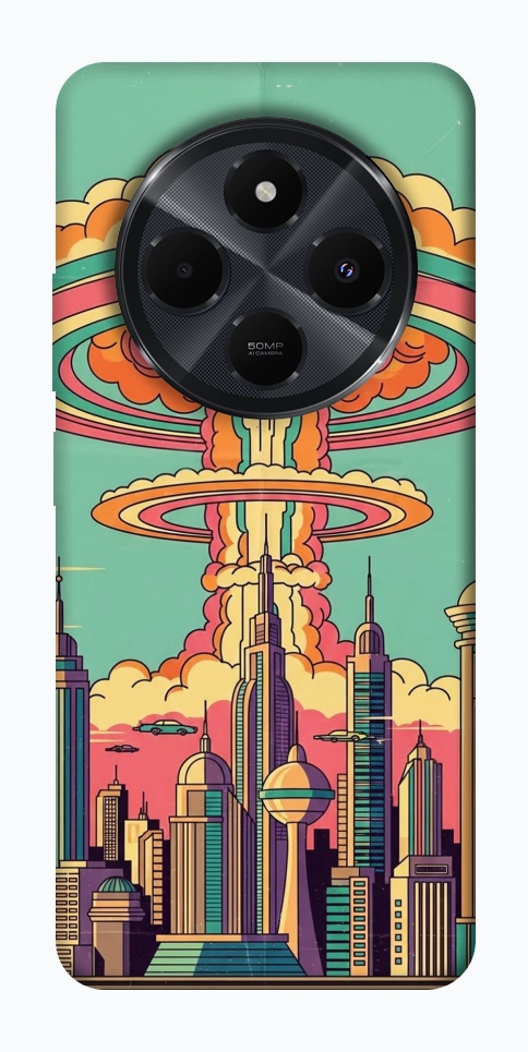 Чохол Сolorful explosion для Xiaomi Redmi 14C