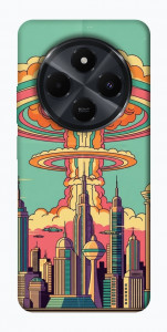 Чехол Сolorful explosion для Xiaomi Poco C75