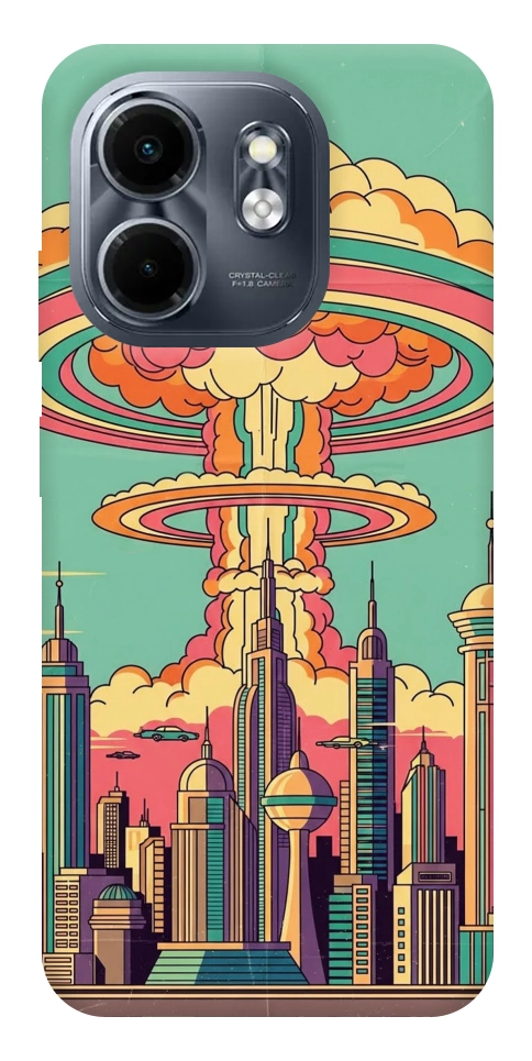 Чехол Сolorful explosion для Infinix Smart 9 4G