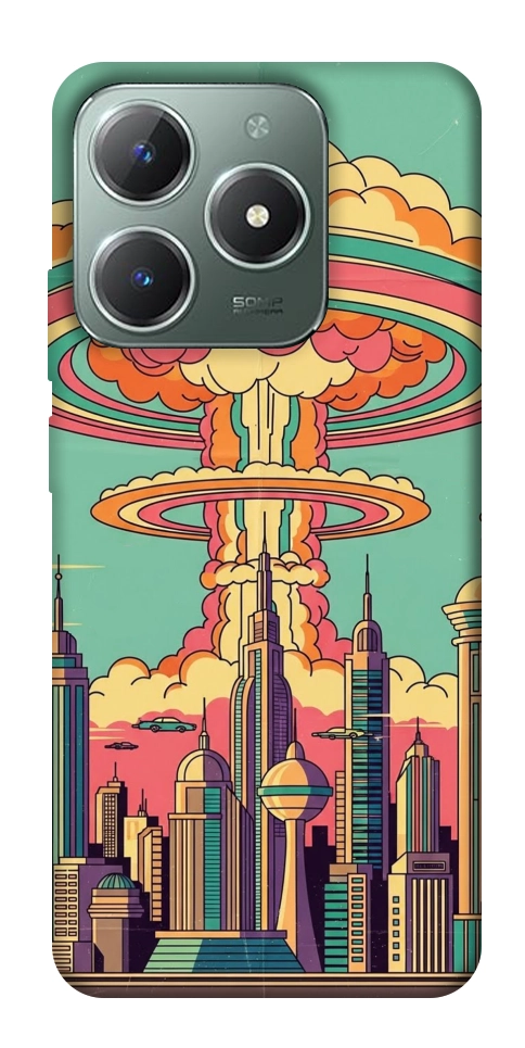 Чохол Сolorful explosion для Realme C61
