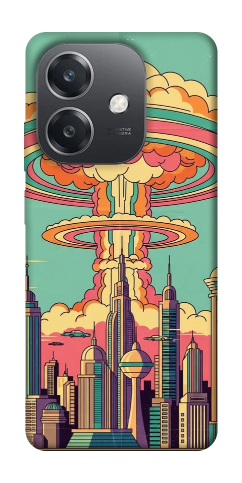 Чохол Сolorful explosion для Oppo A3 4G