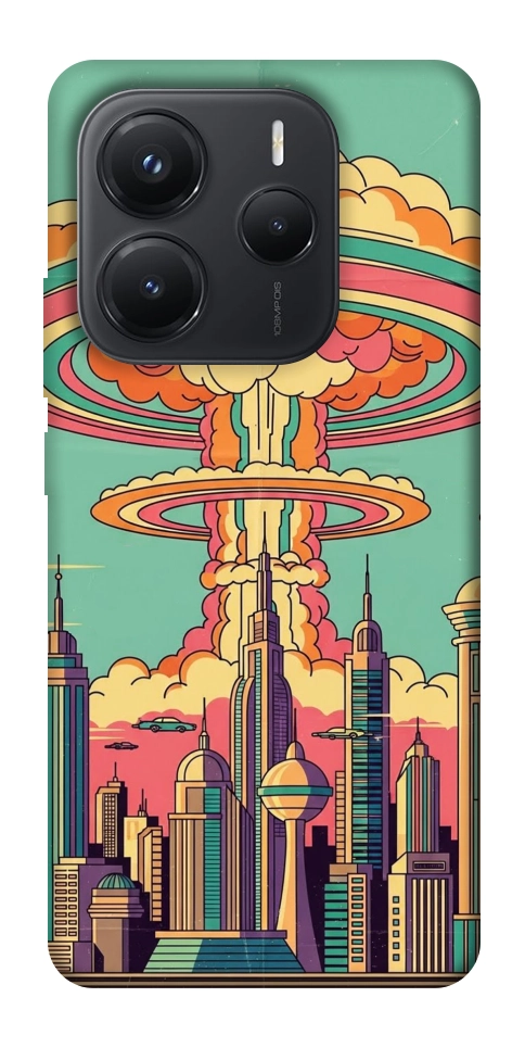 Чехол Сolorful explosion для Xiaomi Redmi Note 14 5G
