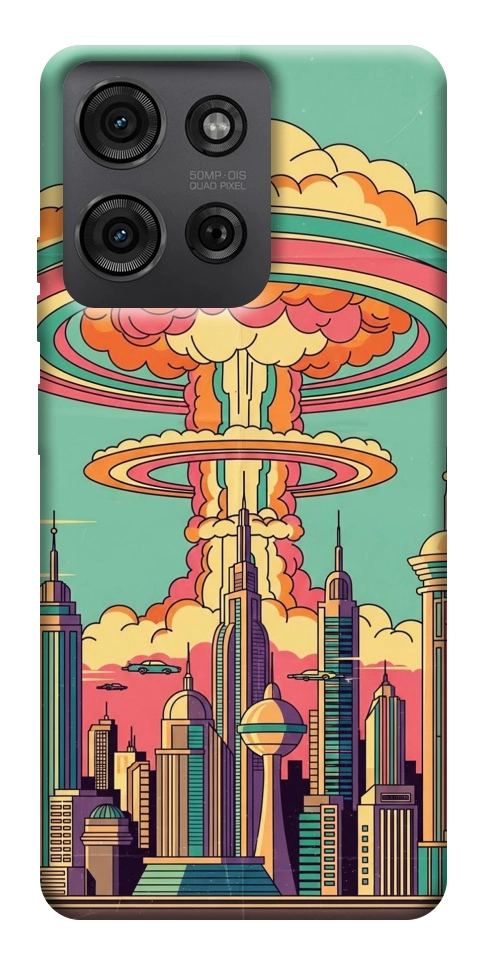 Чехол Сolorful explosion для Motorola Moto G75 5G