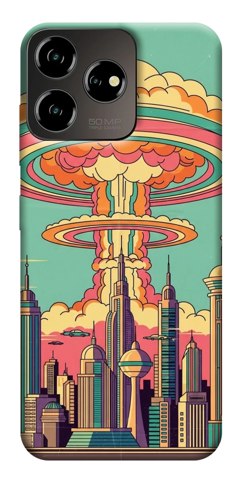 Чохол Сolorful explosion для ZTE Blade V50 Design 4G