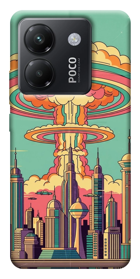 Чехол Сolorful explosion для Xiaomi Poco M7 Pro 5G