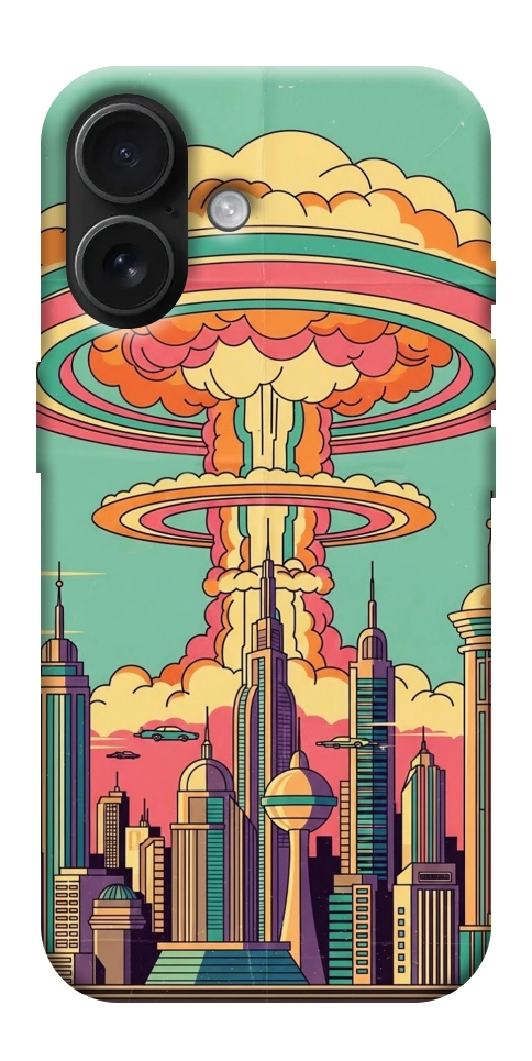 Чехол Сolorful explosion для iPhone 17