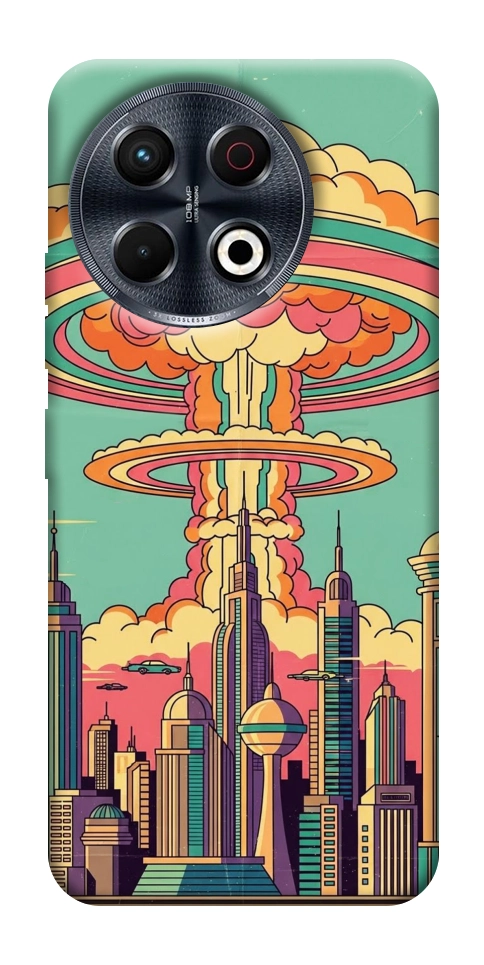 Чехол Сolorful explosion для TECNO Spark 30 Pro (KL7)
