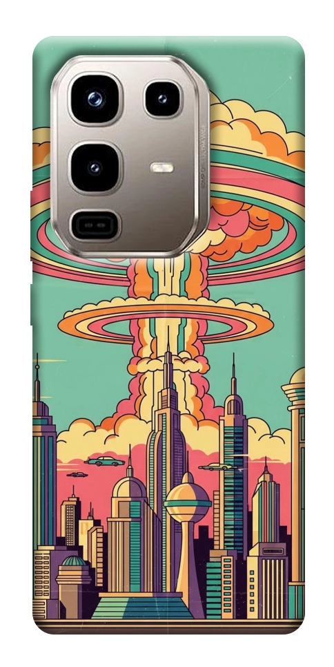 Чехол Сolorful explosion для Infinix Note 50 Pro 4G