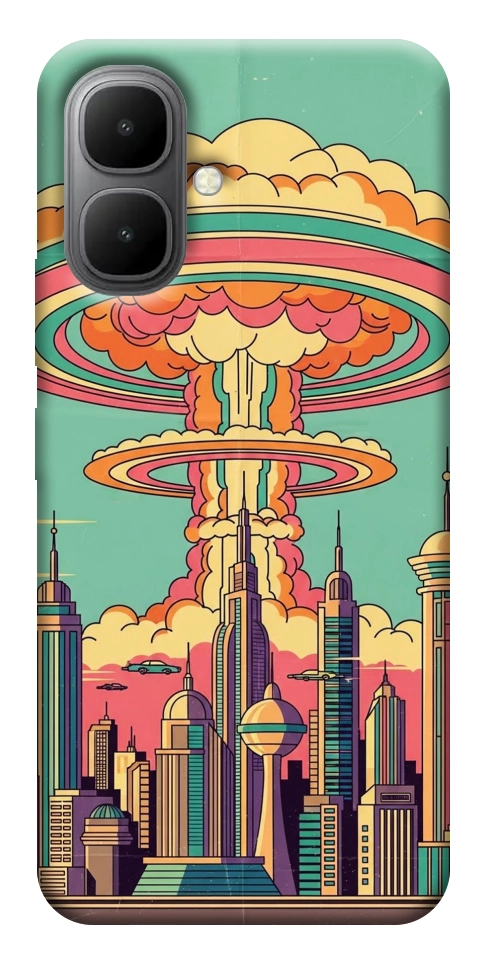 Чехол Сolorful explosion для Infinix Smart 10