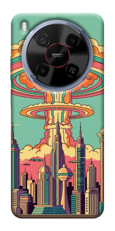 Чехол Сolorful explosion для ZTE Nubia V70 Max