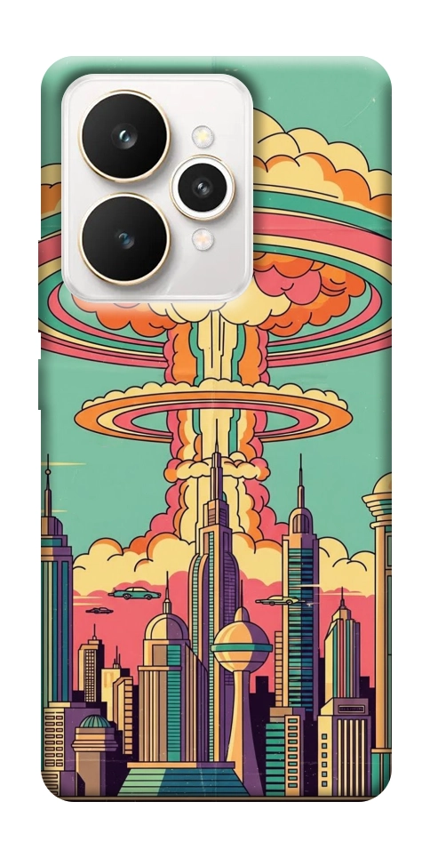 Чехол Сolorful explosion для Realme 15