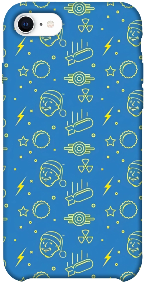 Чехол Fallout pattern для iPhone SE (2020)
