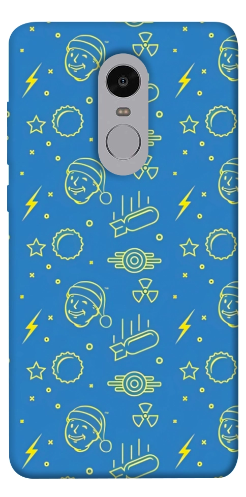 Чехол Fallout pattern для Xiaomi Redmi Note 4X