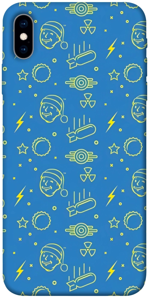 Чохол Fallout pattern для iPhone XS