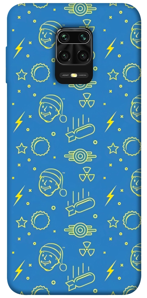 Чехол Fallout pattern для Xiaomi Redmi Note 9 Pro
