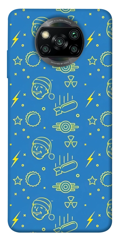 Чохол Fallout pattern для Xiaomi Poco X3 NFC