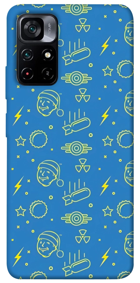 Чехол Fallout pattern для Xiaomi Poco M4 Pro 5G
