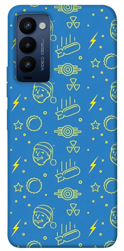 Чохол Fallout pattern для TECNO Camon 18