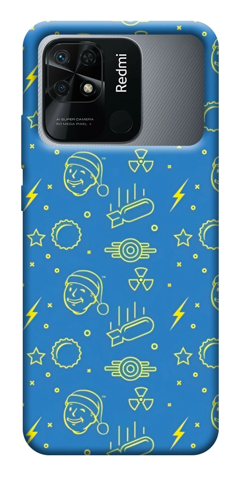 Чехол Fallout pattern для Xiaomi Redmi 10C