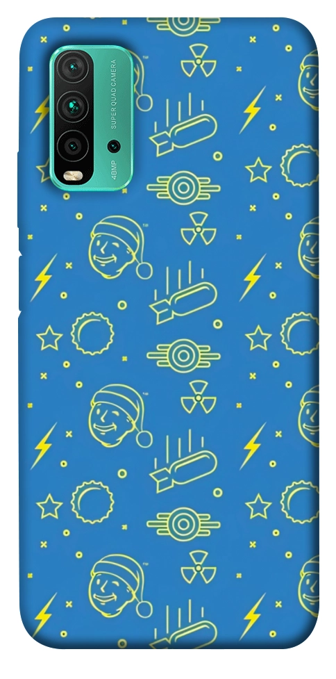 Чехол Fallout pattern для Xiaomi Redmi Note 9 4G
