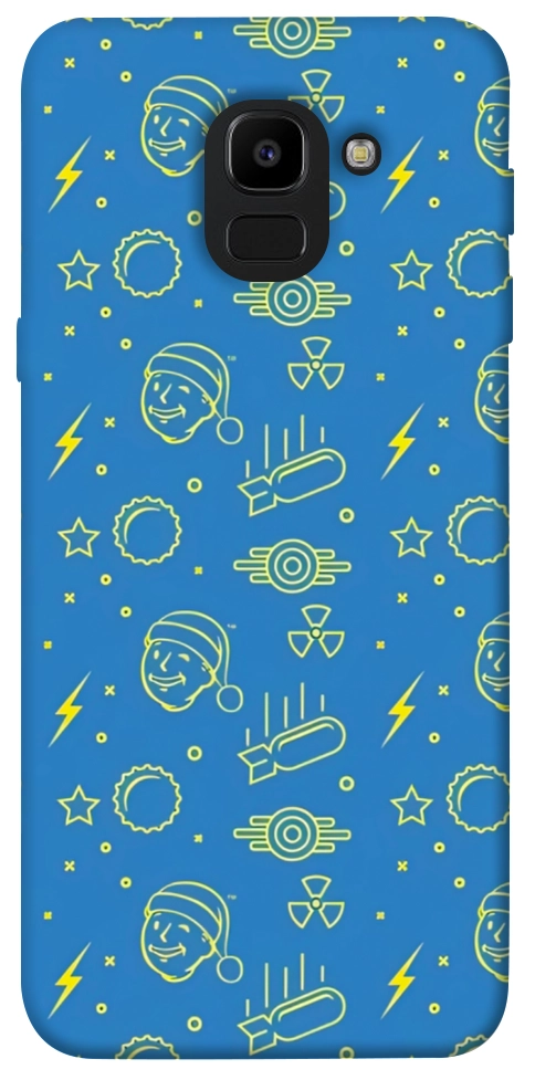 Чехол Fallout pattern для Galaxy J6 (2018)
