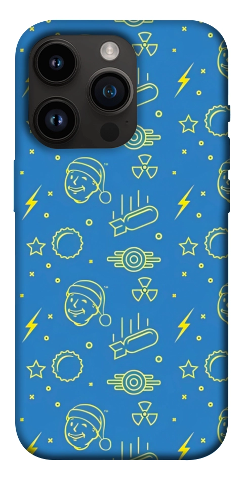Чехол Fallout pattern для iPhone 14 Pro