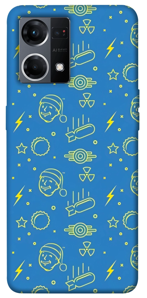 Чехол Fallout pattern для Oppo Reno 7 4G