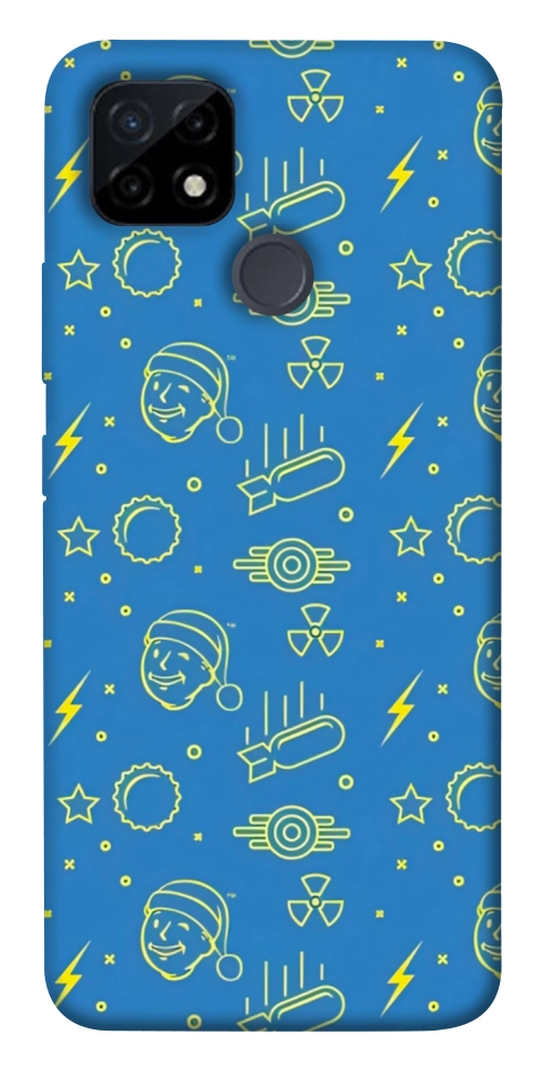 Чохол Fallout pattern для Realme C25Y