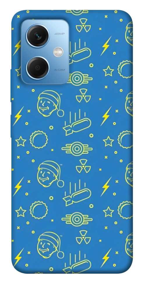 Чехол Fallout pattern для Xiaomi Redmi Note 12 5G