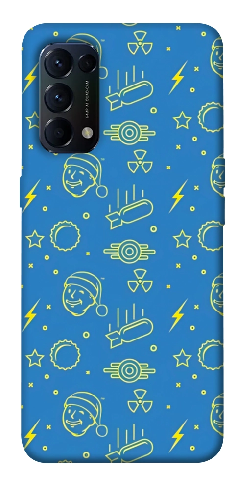 Чехол Fallout pattern для Oppo Reno 5 4G