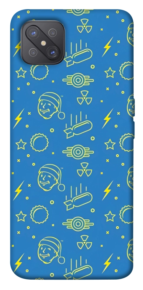 Чехол Fallout pattern для Oppo A92s