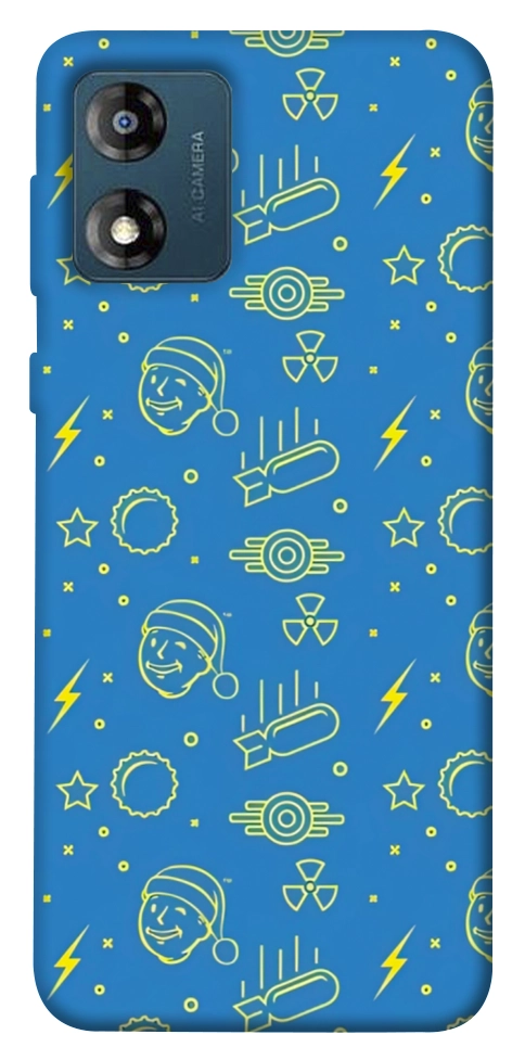 Чехол Fallout pattern для Motorola Moto E13