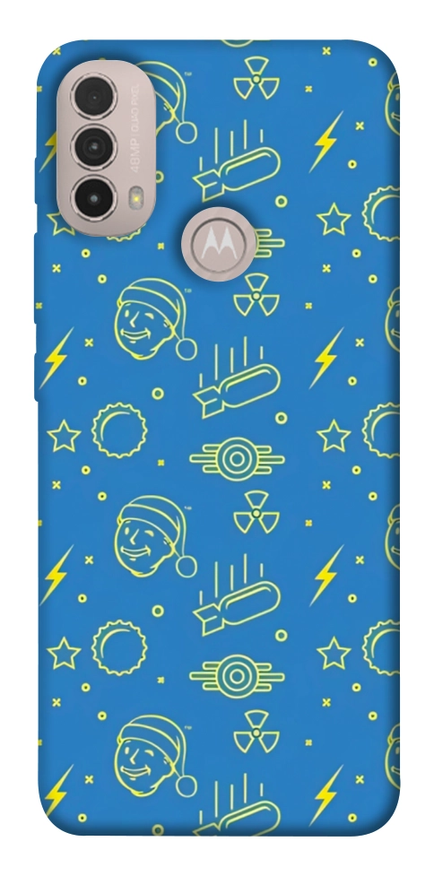 Чехол Fallout pattern для Motorola Moto E40