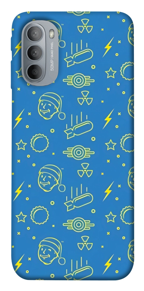 Чехол Fallout pattern для Motorola Moto G31