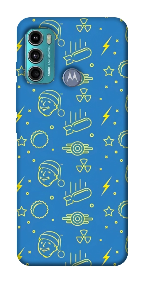 Чехол Fallout pattern для Motorola Moto G60