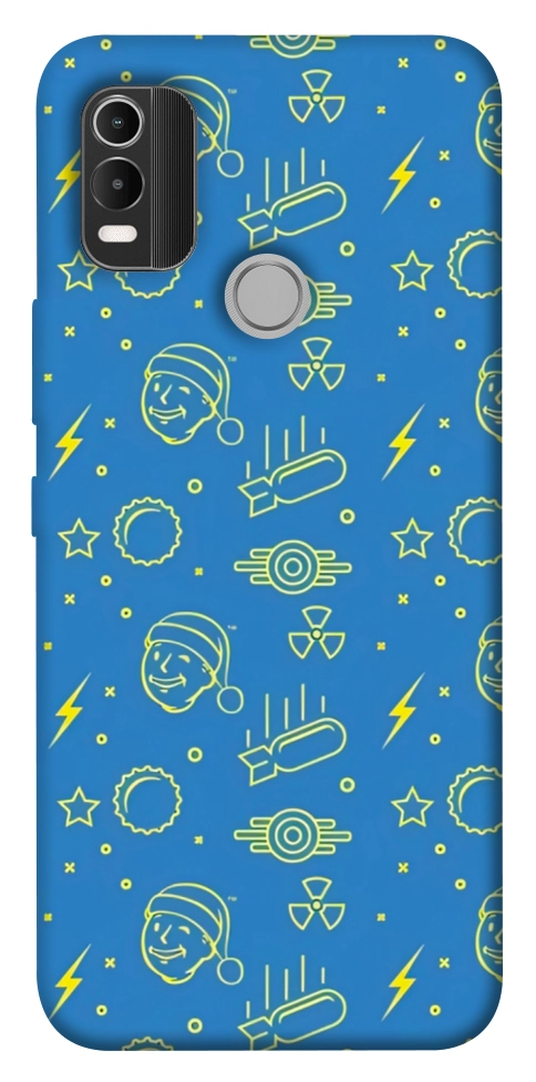 Чехол Fallout pattern для Nokia C21 Plus