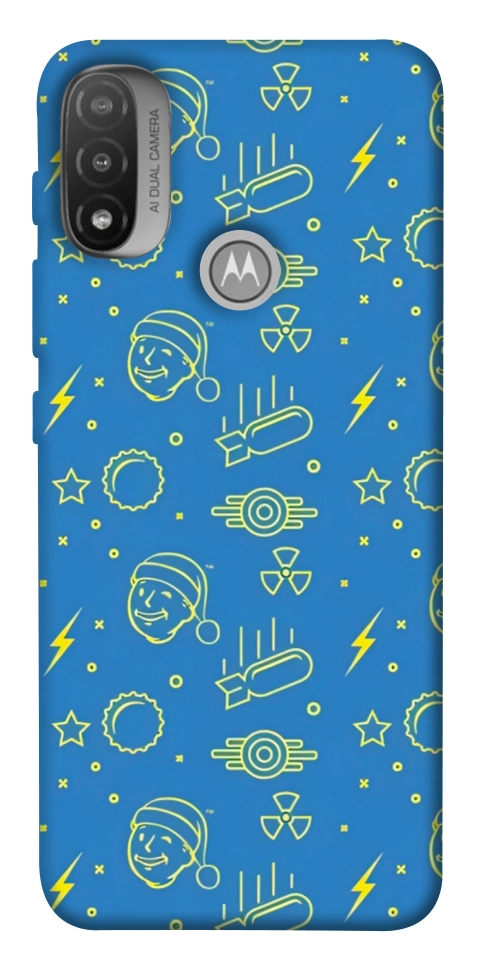Чехол Fallout pattern для Motorola Moto E20