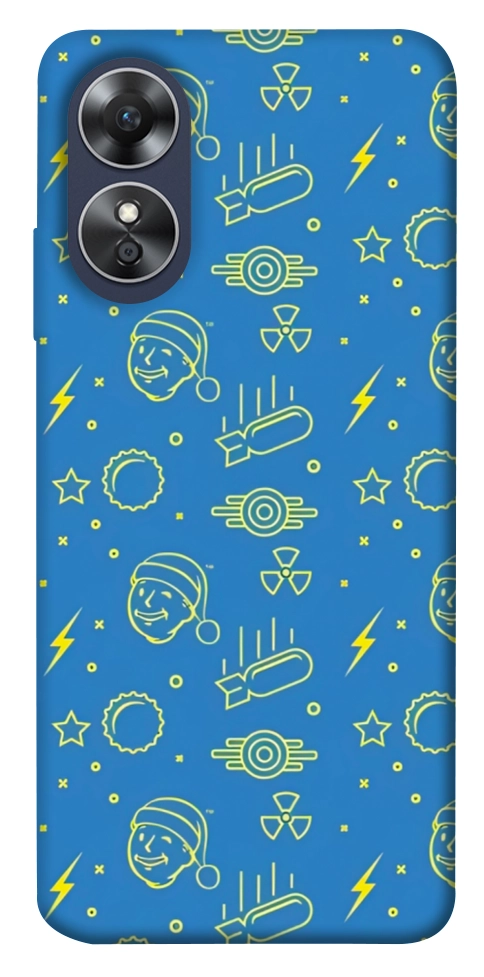 Чехол Fallout pattern для Oppo A17