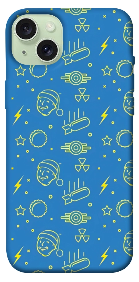 Чохол Fallout pattern для iPhone 15 Plus