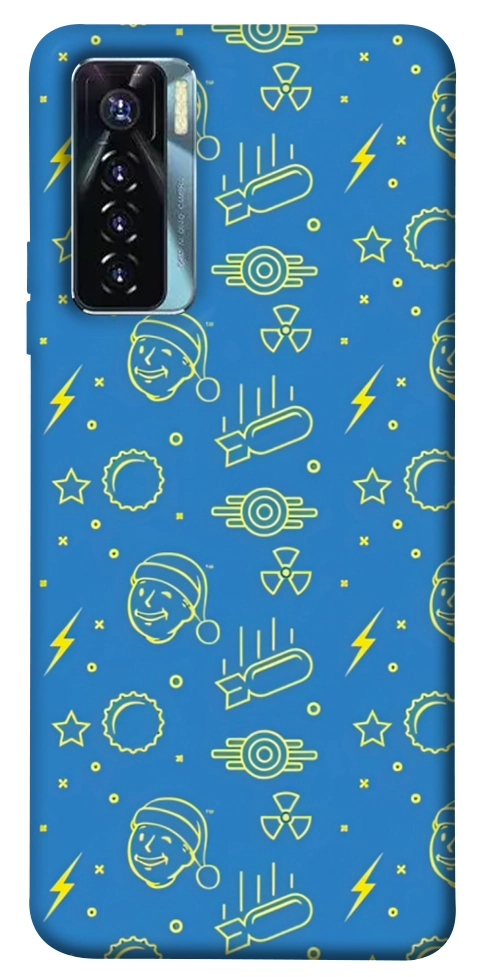 Чехол Fallout pattern для TECNO Camon 17 Pro