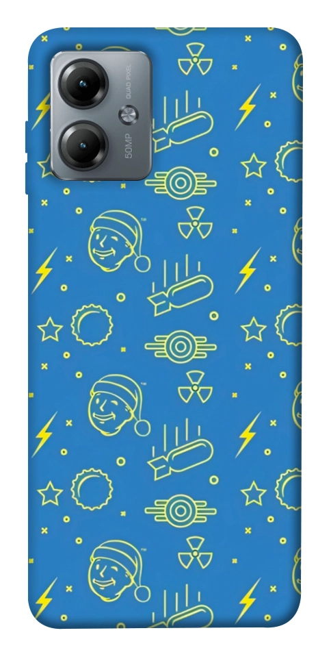 Чохол Fallout pattern для Motorola Moto G14