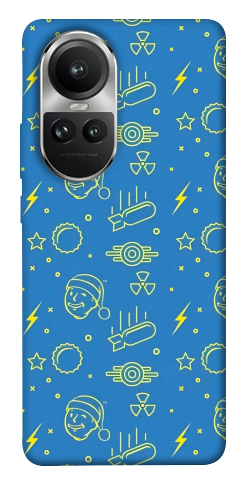 Чехол Fallout pattern для Oppo Reno 10