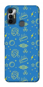 Чохол Fallout pattern для TECNO Spark 7