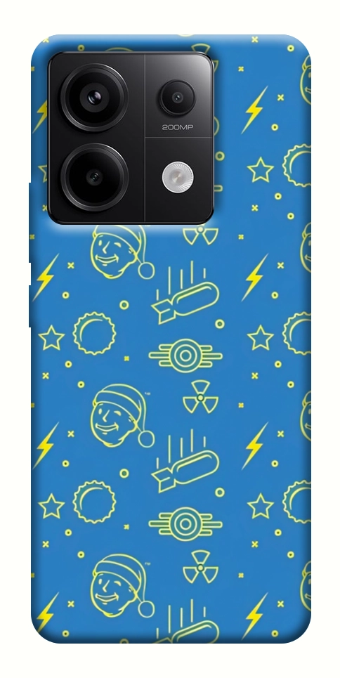 Чохол Fallout pattern для Xiaomi Redmi Note 13 Pro 4G