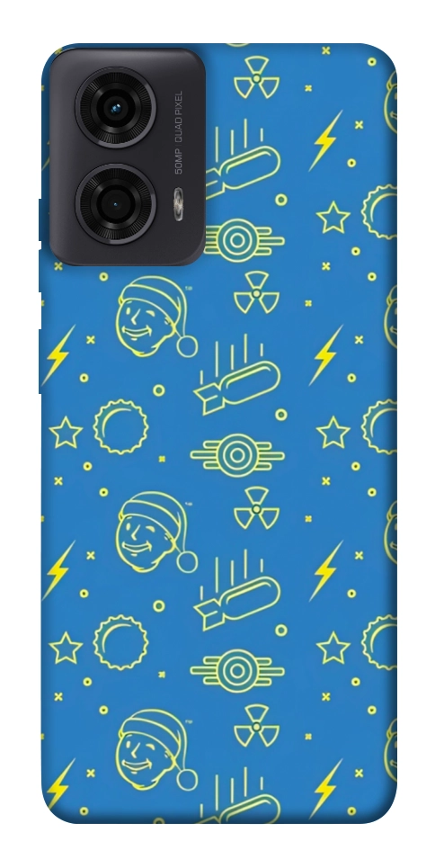 Чехол Fallout pattern для Motorola Moto G24