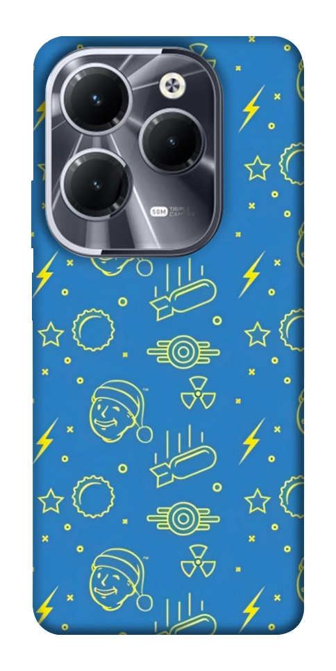 Чохол Fallout pattern для Infinix Hot 40