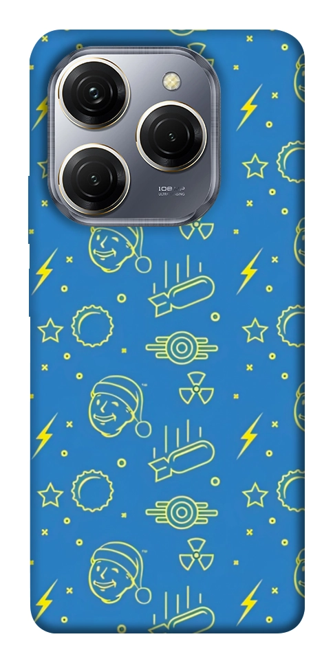 Чехол Fallout pattern для TECNO Spark 20 Pro