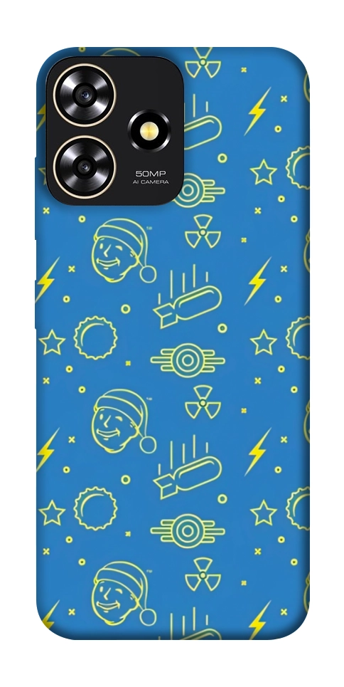 Чехол Fallout pattern для ZTE Blade A73 4G